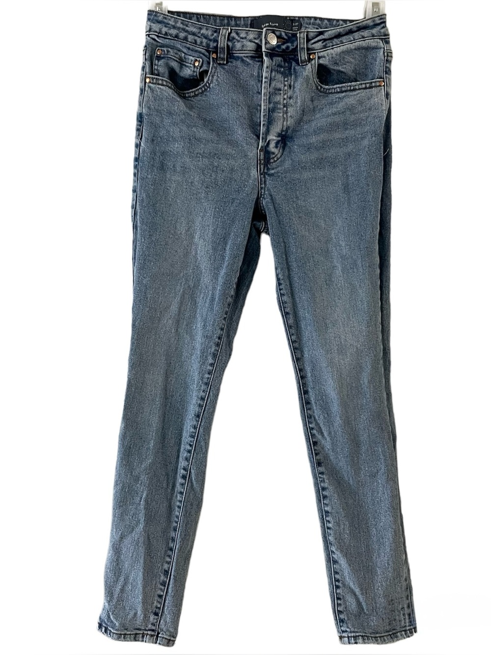 Indigo Rising Jeans Women’s Size 5 Blue High Waisted Skinny Slim Straight EUC